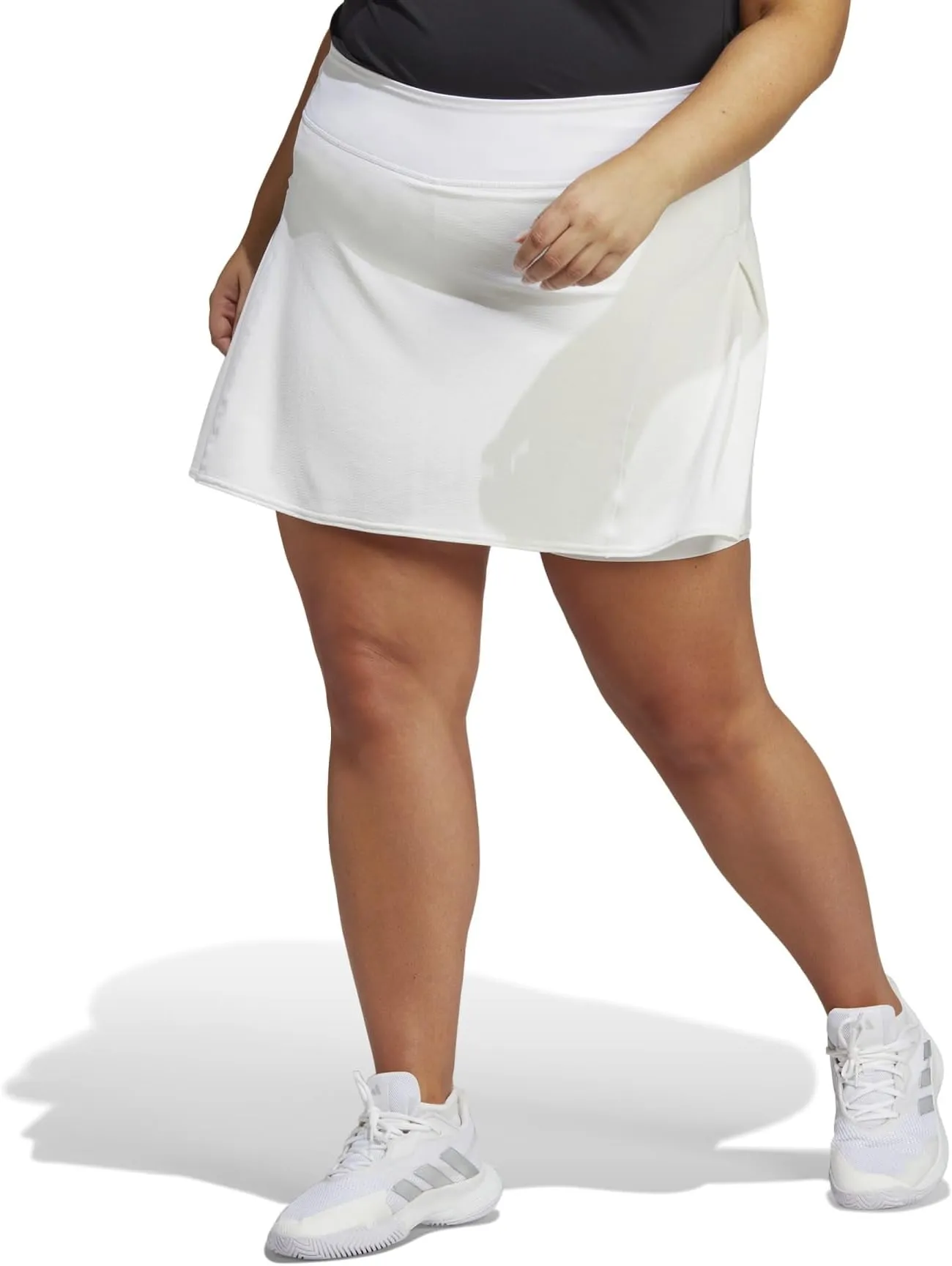 adidas Plus Size Tennis Skirt, White